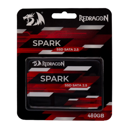 Ssd Redragon Spark 480gb Sata III 2,5 Polegadas Leitura E Gravação 520mb/s - 420mb/s Gd-307