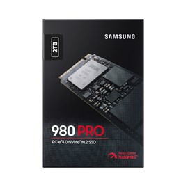 Ssd Samsung 2tb M.2 980pro Gen4x4 Leitura E Gravação 7000mb/s - 5000mb/s Mz-v8p2t0