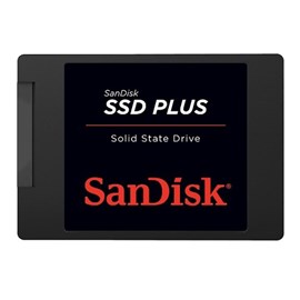 SSD SANDISK 480GB PLUS SATA III LEITURA E GRAVAÇÃO 535MB/S - 445MB/S SDSSDA-480-G26