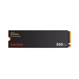 Ssd Sandisk Extreme 500gb M.2 Nvme Leitura E Gravação 5150mb/s - 4900mb/s Gen4x4 Sdssdx3n-500g-g26