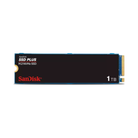 Ssd Sandisk Plus 1tb M.2 2280 Nvme Leitura E Gravação 3200mb/s - 2500mb/s Gen3x4 Sdssda3n-1t00-g26