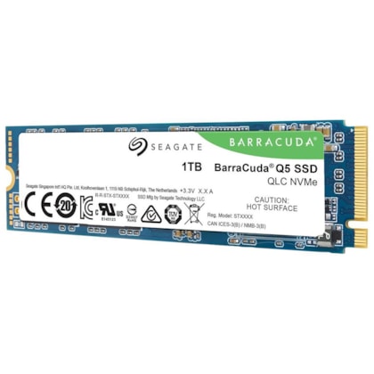 Ssd Seagate M.2 1tb Barracuda Leitura E Gravação 2400mb/s - 1800mb/s Gen3x4 Zp1000cv3a001