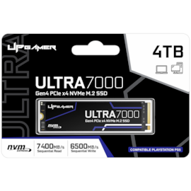 Ssd Upgamer Ultra 7000 4Tb M.2 2280 Nvme Leitura E Gravação 7000Mb/S - 6500Mb/S Gen4X4 Upultr7K-4Tsd