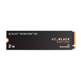 Ssd Wd Black Sn7100 2tb M.2 Nvme Leitura E Gravação 7250mb/s - 6900mb/s Gen4x4 Wds200t4x0e-00cja0