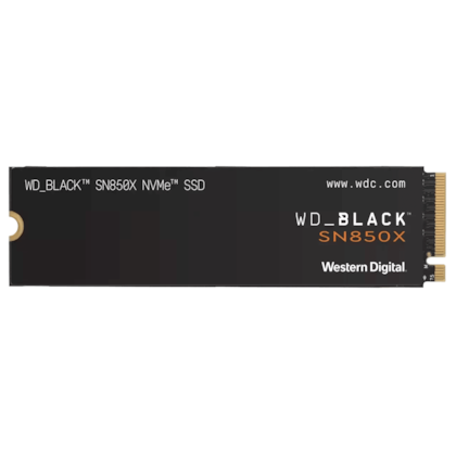 Ssd Wd Black Sn850x 1tb M.2 Nvme Leitura E Gravação 7300mb/s - 6300mb/s Gen4x4 Wds100t2x0e-00bca0