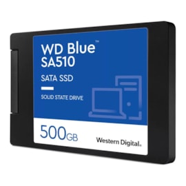 Ssd Wd Blue Sa510 500gb Leitura E Gravação 560mb/s - 510mb/s Wds500g3b0a-00axr0