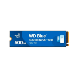 Ssd Wd Blue Sn580 500gb M2 Nvme Leitura E Gravação 5000mb/s - 4150mb/s Wds500g4b0e