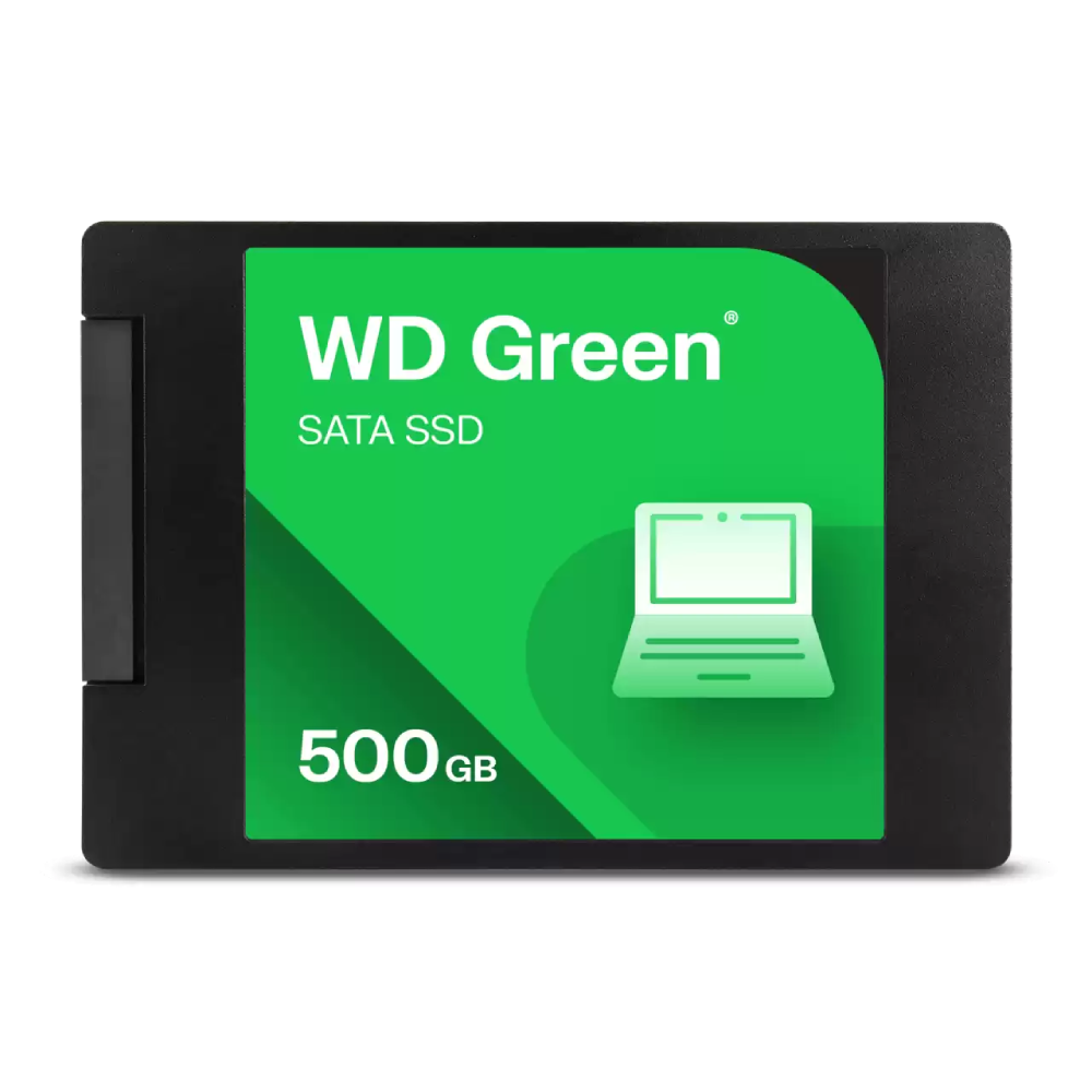 Ssd Wd Green 500gb Sata Iii Leitura E Gravação 545mb/s - 545mb/s