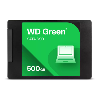 Ssd Wd Green 500gb Sata Iii Leitura E Gravação 545mb/s - 545mb/s Wds500g5g0a