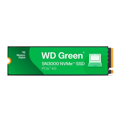 Ssd Wd Green Sn3000 500 Gb M.2 Nvme Leitura E Gravação 5000mb/s - 4100mb/s Gen4x4 Wds500g4g0e-00cps0
