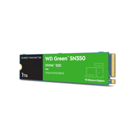 Ssd Wd Green Sn350 1tb M.2 Nvme Leitura E Gravação 2400mb/s - 2400mb/s Gen3x4 Wds100t2g0c-00cdh0