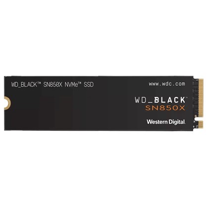 Ssd Western Black 1tb Sn850X M.2 Nvme Leitura E Gravação 7300mb/s - 6300mb/s Gen4x4 Wds100t2x0e-00bca0