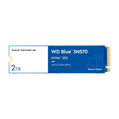 SSD WESTERN DIGITAL 2TB M.2 NVME SN570 WD BLUE WDS200T3B0C