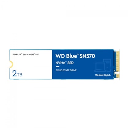 SSD WESTERN DIGITAL 2TB M.2 NVME SN570 WD BLUE WDS200T3B0C