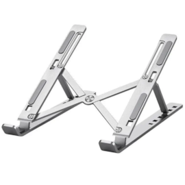 Suporte De Notebook 9H Articulado Alumínio Dobrável Ergonômico A1119