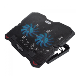 Suporte Para Notebook Keytime Coolstand 2 Ajustavel Até 15.6" 2 Fans Preto Kyt00020