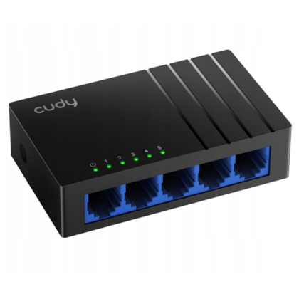 Switch Cudy Gs105d 5 Portas Gigabit 10/100/1000 Preto Gs105d_eu V4.0