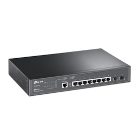 Switch Gerenciável Tp-link Tl-sg3210 8 Portas Gigabit 10/100/1000mbps 2 Slots Sfp Jetstream Sg3210(un) Ver3.2