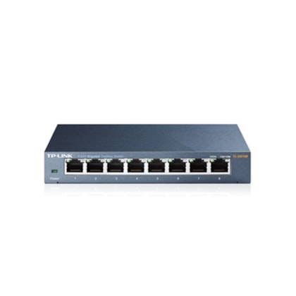 SWITCH TP-LINK 8 PORTAS TL-SG108 10/100/1000 GIGABIT