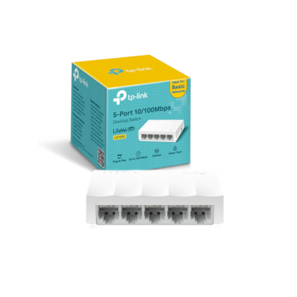 Switch Tp-Link Litewave Ls1005 5 Portas 10/100Mbps Un/1.X