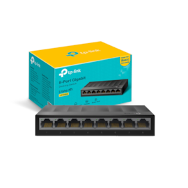 Switch Tp-Link Litewave Ls1008G 8 Portas Gigabit 10/100/1000Mbps Un/4.X