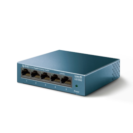 Switch Tp-Link Ls105G Litewave 5 Portas Gigabit 10/100/1000 Mbps Un/4.4
