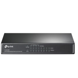 SWITCH TP-LINK TL-SG1008P 8 PORTAS GIGABIT COM 4 PORTAS PoE+