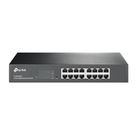 Switch Tp-link Tl-sg1016de Easy Smart Switch 16 Portas Gigabit 10/100/1000 Mbps