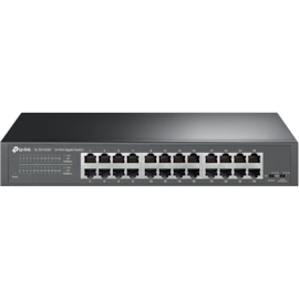 Switch Tp-link Tl-sg1024d 24 Portas Rackmount Gigabit 10/100/1000 Mbps Un/11.x