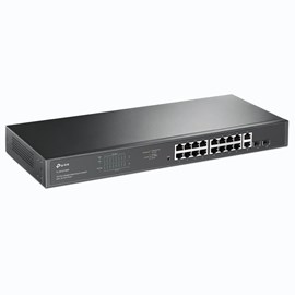 Switch Tp-link Tl-sg1218mp 18 Portas 16 Portas Poe+ Gigabit 10/100/1000 Rackmount 2sfp