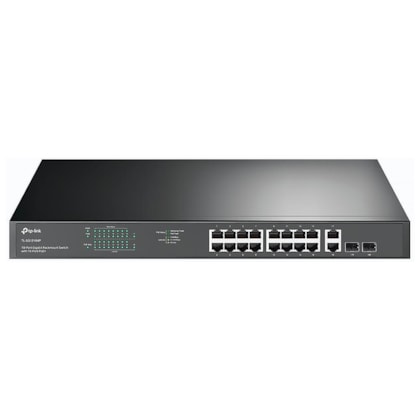 Switch Tp-link Tl-sg1218mp 18 Portas 16 Portas Poe+ Gigabit 10/100/1000 Rackmount 2sfp