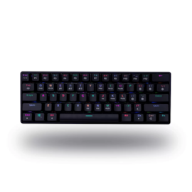 Teclado Dazz Mecanico Mk-60 Bluetooth Rgb Usb 2.0 Preto 62000096