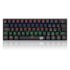 TECLADO GAMER MECANICO REDRAGON LAKSHMI RAINBOW PRETO SWITCH MARROM ABNT2 - K606R