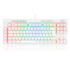 TECLADO GAMER REDRAGON MAGIC-WAND PRO WHITE RGB SWITCH BROWN K587W-RGB-PRO