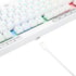 TECLADO GAMER REDRAGON MAGIC-WAND PRO WHITE RGB SWITCH BROWN K587W-RGB-PRO