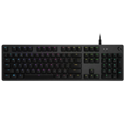 Teclado Logitech G512 Carbon Abnt2 Rgb Lightsync Usb Switch Exclusivo Gx Brown 920-009400-c