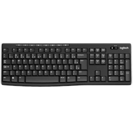 Teclado Logitech K270 Sem Fio Abnt2 Preto 920-004427