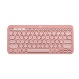 Teclado Logitech Pebble Keys 2 K380S Bluetooth Rosa 920-011791