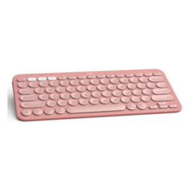 Teclado Logitech Pebble Keys 2 K380S Bluetooth Rosa 920-011791