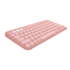 Teclado Logitech Pebble Keys 2 K380S Bluetooth Rosa 920-011791