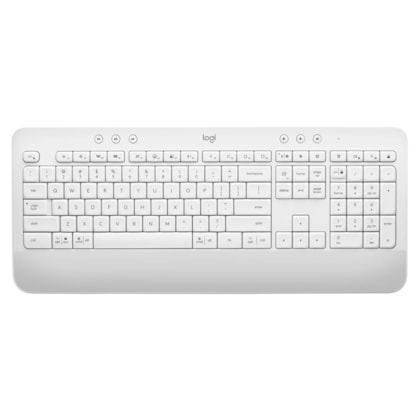 TECLADO LOGITECH SEM FIO SIGNATURE BRANCO K650