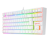 Teclado Magnético Kumara Pro Rgb Abnt2 Switch Marrom Branco K552w-rgb-pro Pt-brown