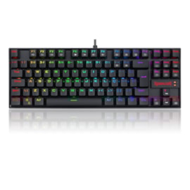 Teclado Magnetico Kumara Pro V2 Rgb Switch Marrom Preto K552rgb-pro Pt-brown V2