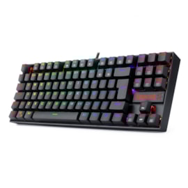 Teclado Magnetico Kumara Pro V2 Rgb Switch Vermelho Preto K552rgb-pro Pt-red V2