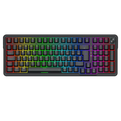 Teclado Magnético Redragon Eisa Rgb Usb Switch Magnético Preto K686Rgb-M Pt