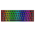 Teclado Magnético Redragon Fizz Rgb Usb Switch Magnético Preto K617Rgb-M Pt
