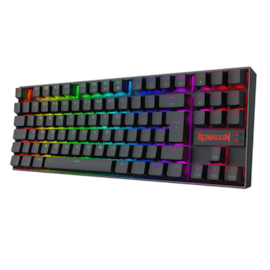 Teclado Magnético Redragon Kumara Rt Magnetic Usb Preto Switch Ultramag Linear K552-M