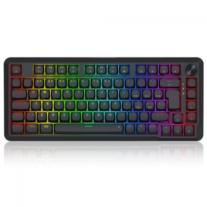 Teclado Magnético Redragon Stormhunter Rgb Usb Switch Magnético Preto K721Rgb-M Pt