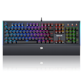 Teclado Mecanico Aryaman V2 Rgb Abnt2 Switch Marrom Preto K569rgb V2 Pt-brown