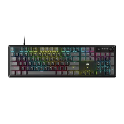 Teclado Mecânico Corsair K70 Core Rgb Icue Switch Vermelho Cinza Carbono Ch-9109B1E-Na